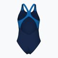 Costum de baie întreg pentru femei arena Flowing V Back navy/turquoise 2