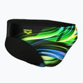 Slip de înot pentru bărbați arena Bloom Swim Briefs multi black/black 4