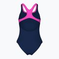 Costum de baie întreg pentru femei arena Logo Swim Pro navy/shocking pink 2