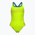 Costum de baie întreg pentru femei arena Logo Swim Pro artic lime/blue china
