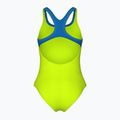 Costum de baie întreg pentru femei arena Logo Swim Pro artic lime/blue china 2