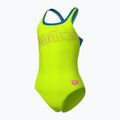 Costum de baie întreg pentru femei arena Logo Swim Pro artic lime/blue china 4