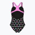 Costum de baie întreg pentru copii arena Multiple Dot Swim Pro Back multi black/orchid 2
