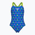 Costum de baie întreg pentru copii arena Multiple Dot Swim Pro Back multi blue/artic lime