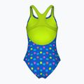 Costum de baie întreg pentru copii arena Multiple Dot Swim Pro Back multi blue/artic lime 2