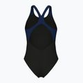 Costum de baie întreg pentru femei arena Graphic V Back black/navy 2