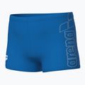 Boxeri de înot pentru copii arena Logo Swim Short blue river/white 3