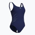 Costum de baie întreg pentru femei arena Isa Squared Back navy/ice 3
