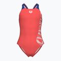 Costum de baie întreg pentru copii arena Graphic V Back calypso coral/royal