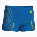 Boxeri de baie pentru copii arena Poseidonia Swim Short blue river/artic lime 4
