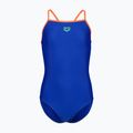 Costum de baie întreg pentru copii arena Light Drop Solid neon blue/team orange/team orange