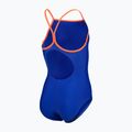 Costum de baie întreg pentru copii arena Light Drop Solid neon blue/team orange/team orange 4