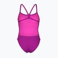 Costum de baie întreg pentru femei Arena Team Swimsuit Challenge Solid very fuchsia/team green 2