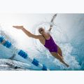 Costum de baie întreg pentru femei Arena Team Swimsuit Challenge Solid very fuchsia/team green 10