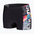 Boxeri de înot Arena Lit Logo Swim Short black/multi 3