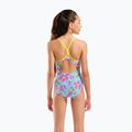 Costum de baie întreg pentru copii arena Spring Lightdrop Back water multi/yellow star 7
