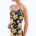 Costum de baie întreg pentru copii arena Spring Lightdrop Back plum multi/water 8