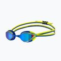 Ochelari de înot pentru copii arena Python Mirror Jr blue/blue/lime 5
