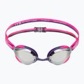 Ochelari de înot pentru copii arena Python Mirror Jr silver/shocking pink/plum 2