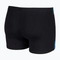 Boxeri de înot pentru bărbați arena Graphic Swim Short black/turquoise 4