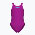 Costum de baie întreg pentru copii Arena Team Swim Tech Solid very fuchsia/water