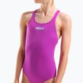 Costum de baie întreg pentru copii Arena Team Swim Tech Solid very fuchsia/water 8