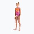 Costum de baie întreg pentru copii arena Multi Colours V Back pink multi/very fuchsia 6