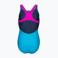 Costum de baie întreg pentru copii arena Kikko Swim Pro Back turquoise/very fuchsia 2