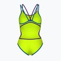 Costum de baie întreg pentru femei arena One Double Cross Back One Piece artic lime/plum/blue cosmo 2