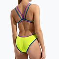 Costum de baie întreg pentru femei arena One Double Cross Back One Piece artic lime/plum/blue cosmo 9