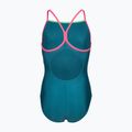Costum de baie întreg pentru copii arena Light Drop Solid deep teel/shocking pink/verbena 2