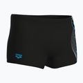 Boxeri de înot pentru bărbați arena Basic Swim Short black/turquoise 4