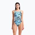 Costum de baie întreg pentru femei arena Earth View Xcriss Cross water multi/water