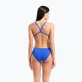 Costum de baie întreg pentru femei arena Earth Challange Back neon blue multi/neon blue/neon blue 3