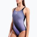 Costum de baie întreg pentru femei arena Night Light U Back blue multi/black 4