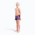 Boxeri de baie pentru băieți arena Loud Swim Short black/multi 2