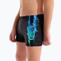 Boxeri de baie pentru băieți arena Loud Swim Short black/black multi 8