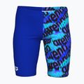 Jammer-uri de baie pentru copii arena Crowded Swim Jammer neon blue/neon blue multi