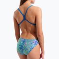 Costum de baie întreg pentru femei arena Snake Skin Challenge blue cosmo multi/blue cosmo 9