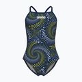 Costum de baie întreg pentru copii arena Fireflow Lightdrop Back navy/team navy yellow