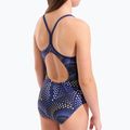 Costum de baie întreg pentru copii arena Fireflow Lightdrop Back navy/team navy yellow 9