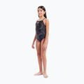 Costum de baie întreg pentru copii arena Fireflow Lightdrop Back black/team black 6