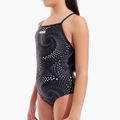Costum de baie întreg pentru copii arena Fireflow Lightdrop Back black/team black 8