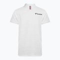 Tricoul de tenis pentru copii Tecnifibre Polo alb 22F3VE F3 2