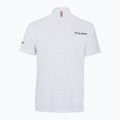 Tricou de tenis pentru bărbați Tecnifibre Polo alb 22F3VE F3 2