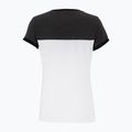 Tricou de tenis pentru femei Tecnifibre Stretch alb și negru 22LAF1 F1 2
