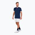 Tricou de tenis pentru bărbați Tecnifibre Polo albastru 22F3PO F3 3