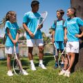 Tricou de tenis pentru bărbați Tecnifibre Team Cotton Tee azur 5