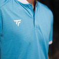 Tricou polo de tenis pentru bărbați Tecnifibre Team Mesh azur 7