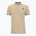 Tricou polo pentru bărbați Tecnifibre Polo Pique sand 4